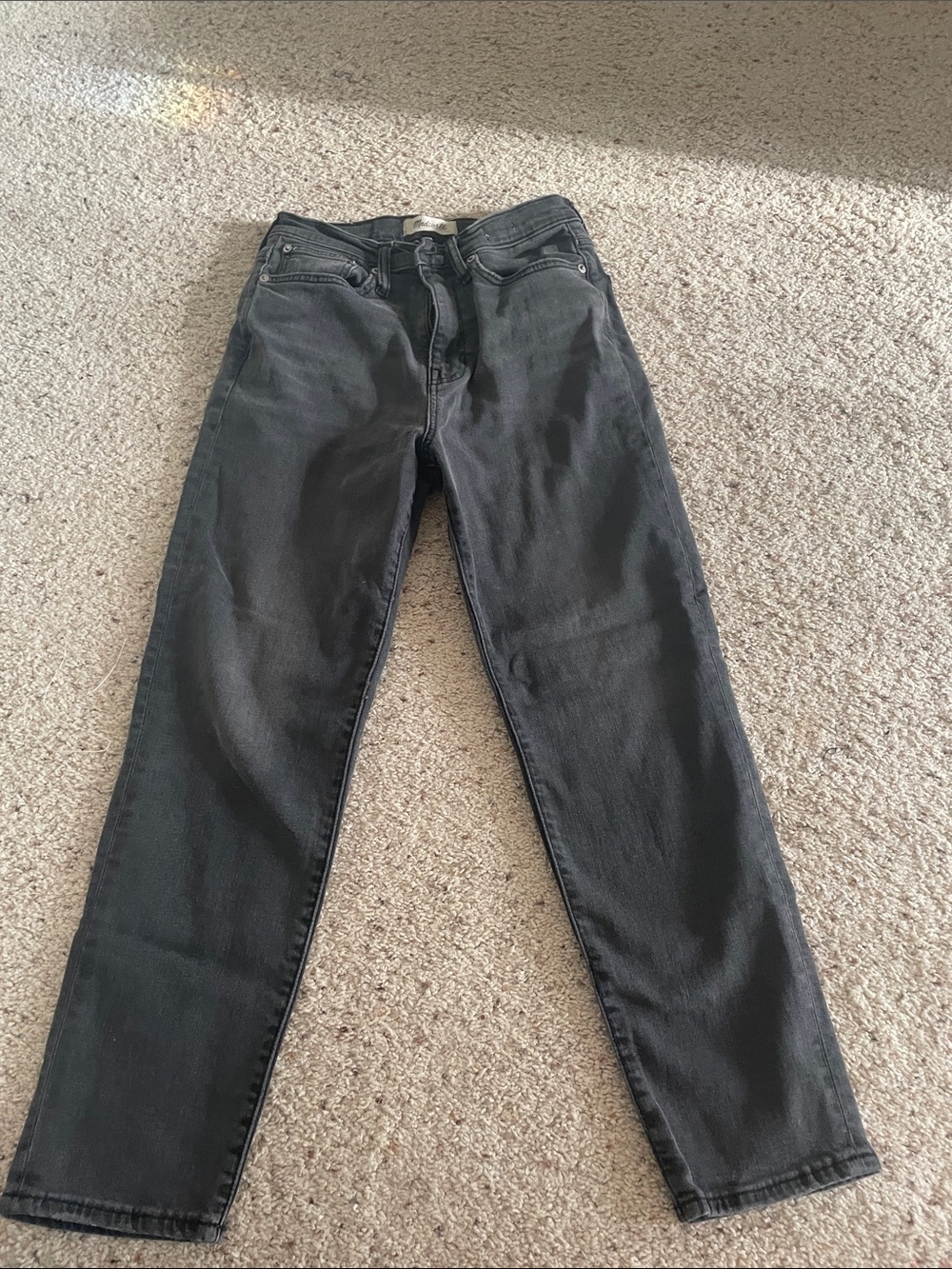 Madewell size 26 Dark gray jeans